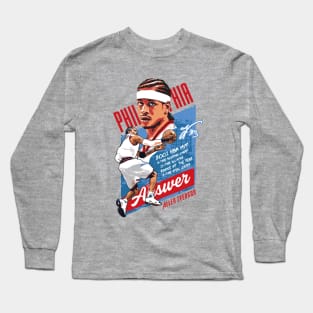 Allen Iverson The Answer tee t-shirt Long Sleeve T-Shirt